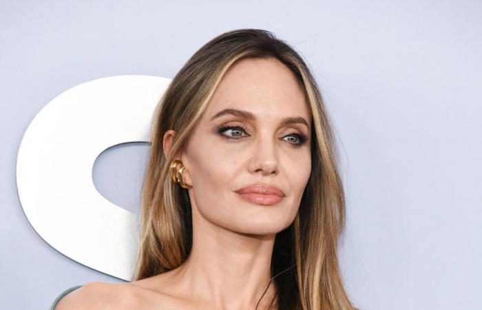 Angelina Jolie debuts new tattoo at the Tony Awards