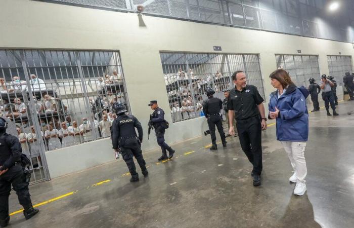 Bullrich visited a prison in El Salvador and ratified the idea of ​​copying the Bukele model | A system questioned by humanitarian organizations