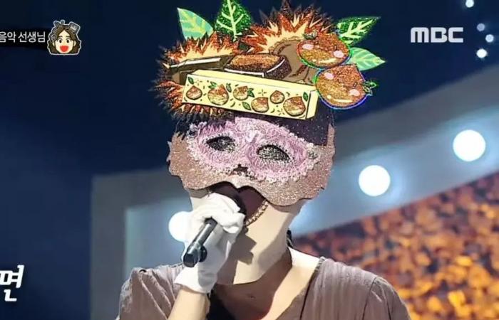 The former girl group member turned solo artist enchants with her voice in “The King Of Mask Singer”