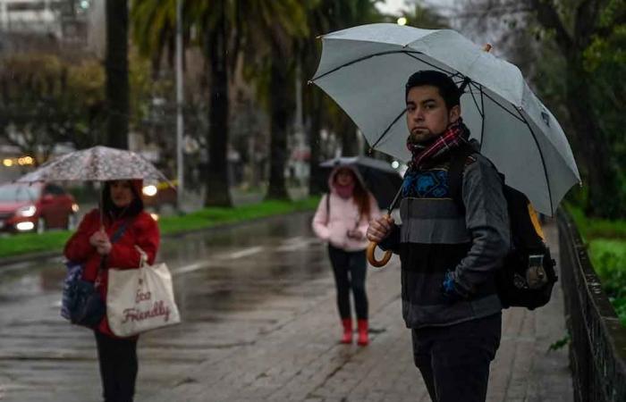 Chile on alert due to rain and winds in the central south
