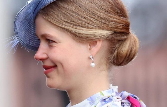 Lady Louise Windsor dazzles at Trooping the Color with a floral dress that she first wore at the coronation of Charles III