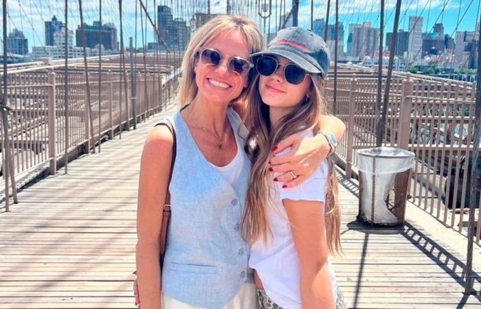 All the intimacy of the trip of Mariana Fabbiani and her daughter Matilda