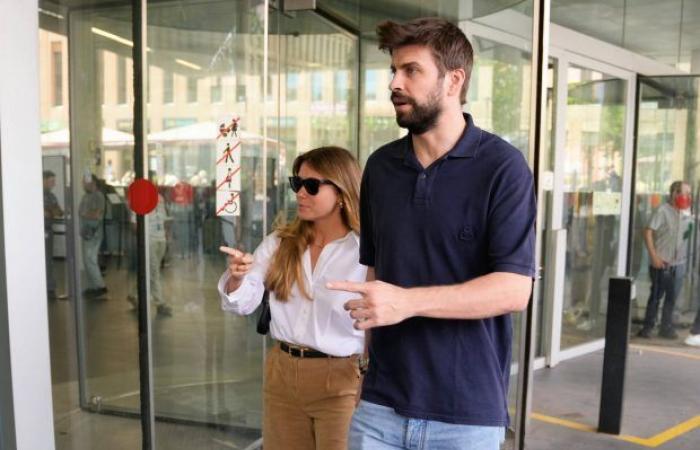 Gerard Piqué and Clara Chía reappear affectionate and hand in hand, minutes before their court date