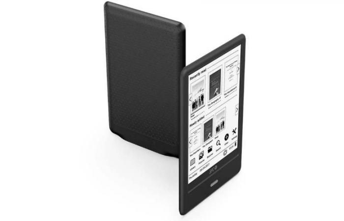 This eBook holds 8,000 books, weighs only 200 grams and is at an outlet price at MediaMarkt