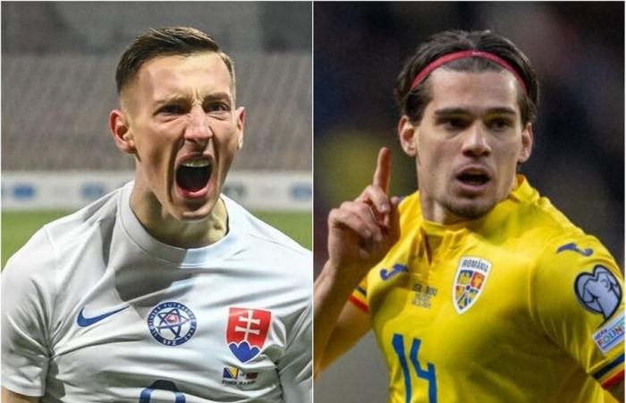 When do Slovakia and Romania play for the Euro Cup?