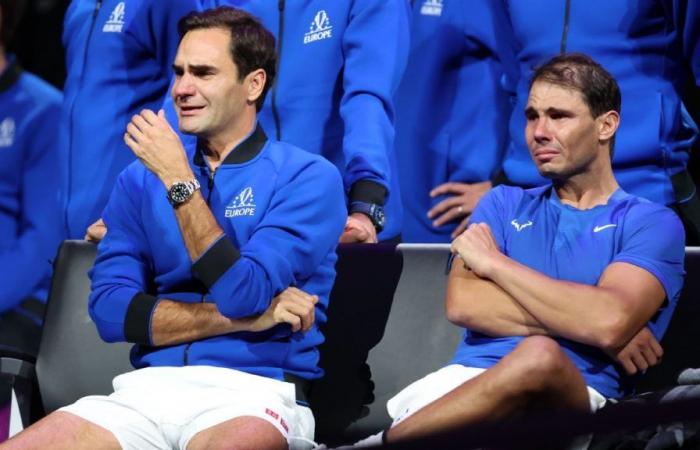 Roger Federer revealed unpublished details of his iconic photo with Rafael Nadal at the Laver Cup