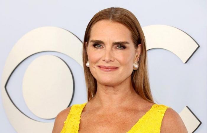 Brooke Shields surprises with Crocs and sequin dress for the red carpet at the 2024 Tony Awards