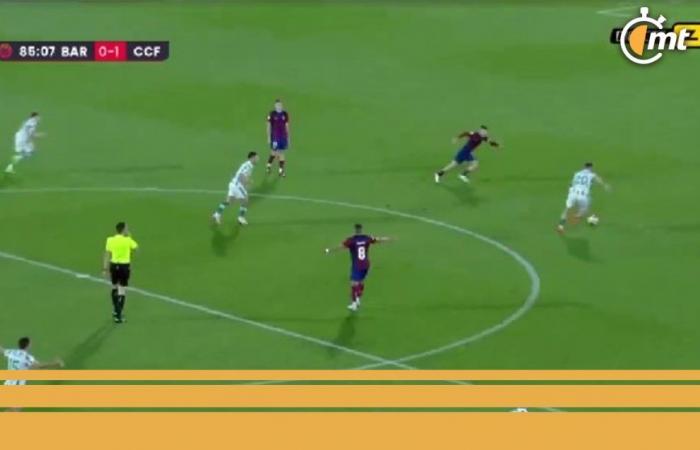 Possible goal play in Barca B vs Córdoba is annulled and causes controversy