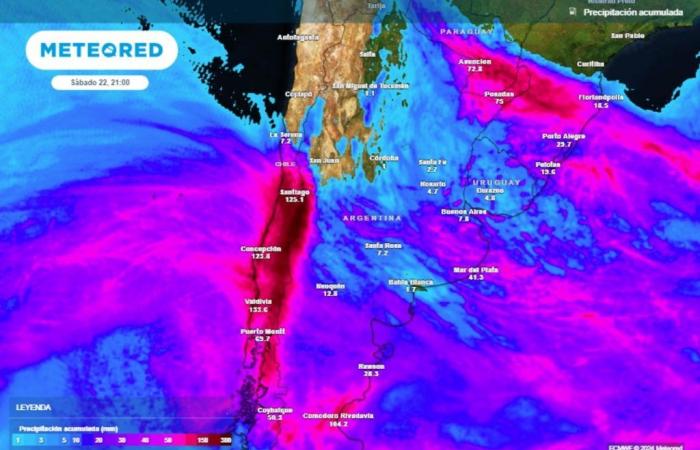 Where is it going to rain in Argentina this week? Here’s Meteored’s precipitation forecast.