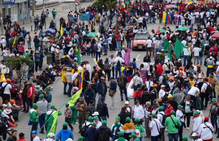 “Great mobilization” of Fecode started in Bogotá against educational reform