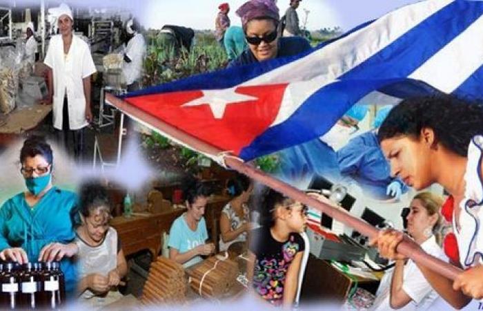 They work in Cienfuegos to consolidate the Advancement Program for Women