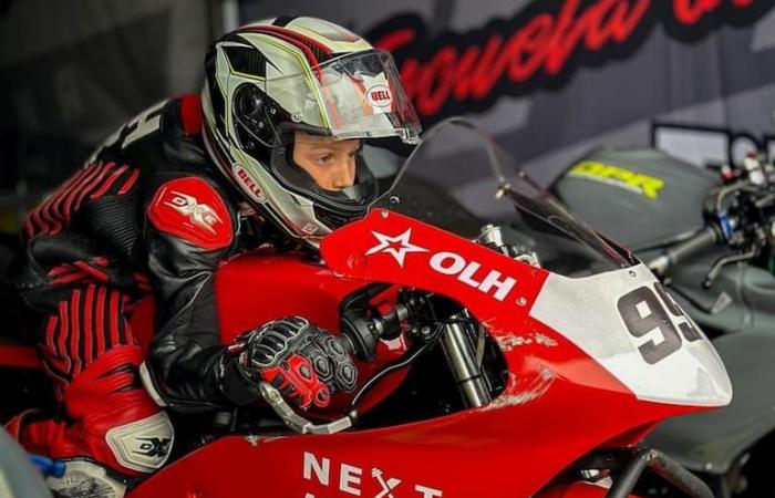 Who is Lorenzo Somaschini, the Argentine boy who is a motorcycle racer and had an accident in Brazil