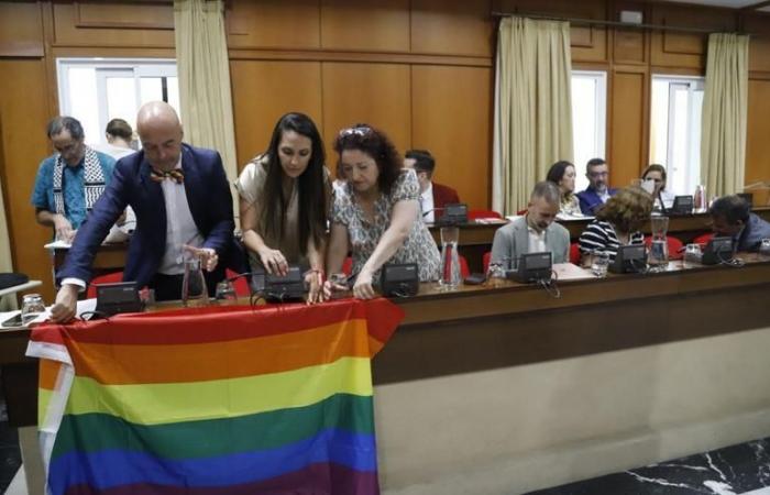 LGTBI+ FLAG CÓRDOBA CITY COUNCIL | A Secretariat report supports the withdrawal of the LGTBI+ flag from the Córdoba plenary session