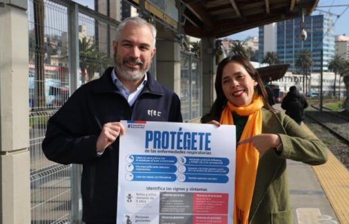 Seremi de Salud and EFE Valparaíso provide recommendations for safe transportation by metro in the face of winter – Radio Festival