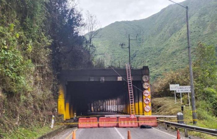 Quebradablanca Tunnel: Progress of recovery through Coviandina