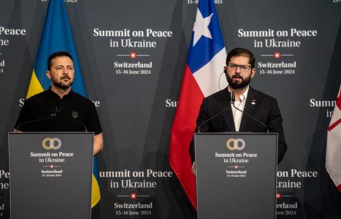 Boric distances himself from the PC and the Latin American left by signing a declaration at the Summit for Ukraine