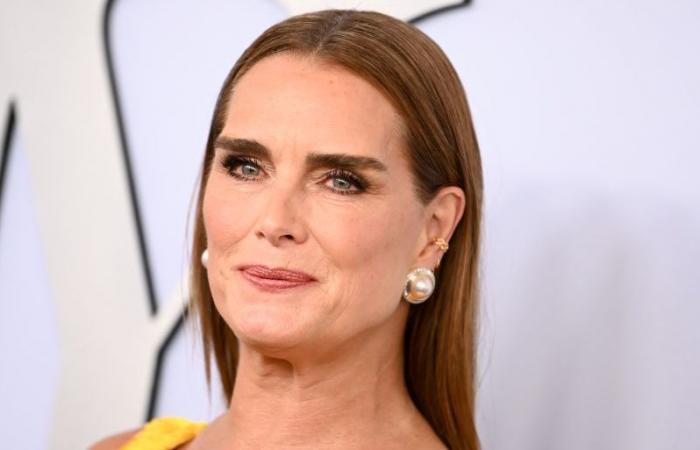 Brooke Shields, star of the Tony Awards for this comfortable shoe that is the latest trend