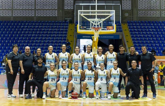 Premiere with positive signs for Argentina in the Women’s U18 AmeriCup