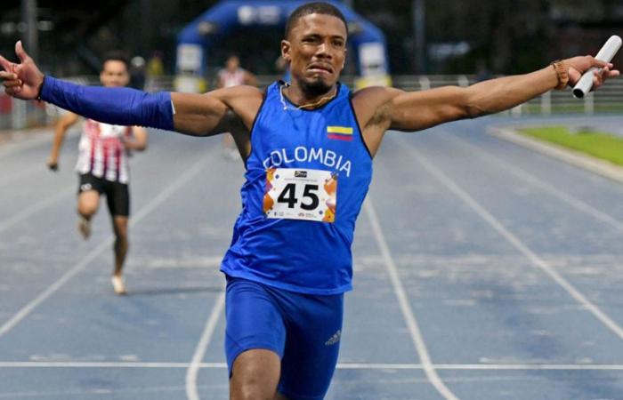 Athlete from Valle del Cauca Jhonny Rentería qualifies for Paris with a national record in 100 meters –