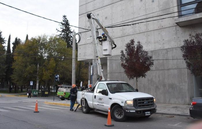 A large power outage affects the center of Neuquén