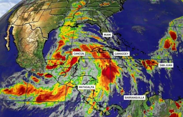 Potential tropical cyclone one forms over the Gulf of Mexico – Telemundo Miami (51)