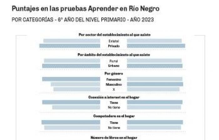 Learning Tests in Río Negro: students who feel discriminated against learn less