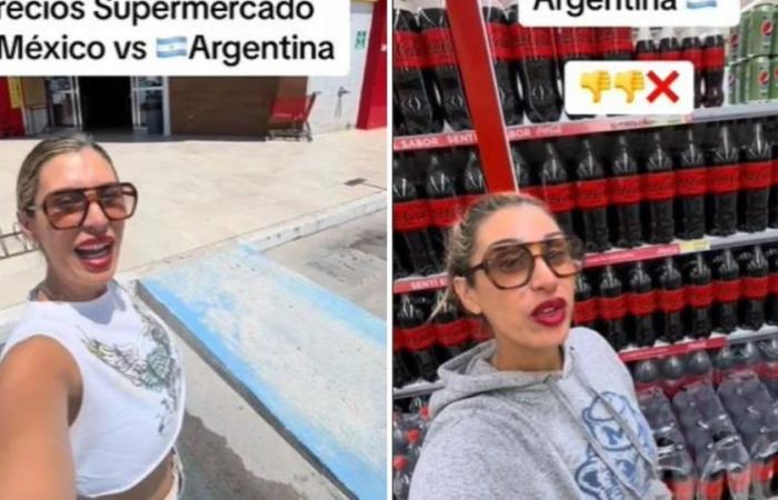 Argentina travels to Mexico to compare supermarket prices and the result goes viral: “It is outrageous to live like this”