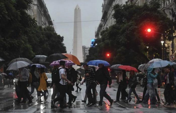 When the rains arrive this Tuesday in the City of Buenos Aires: the alerts for the entire country