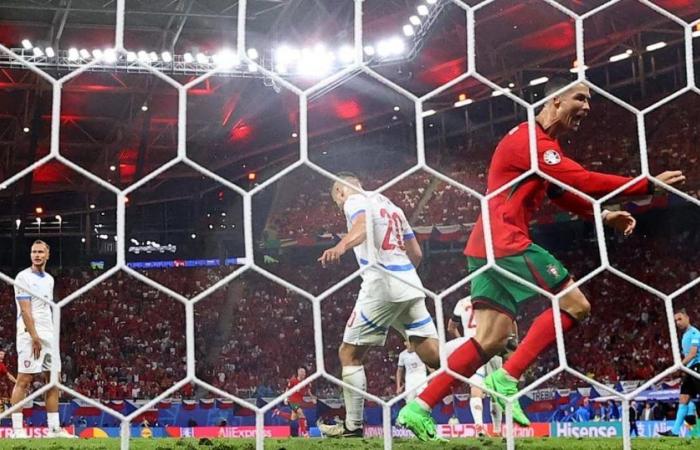 Cristiano Ronaldo’s controversial gesture against the Czech Republic goalkeeper in Portugal’s victory