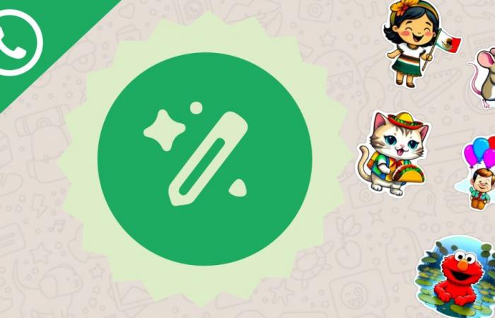 How to create stickers with AI on WhatsApp