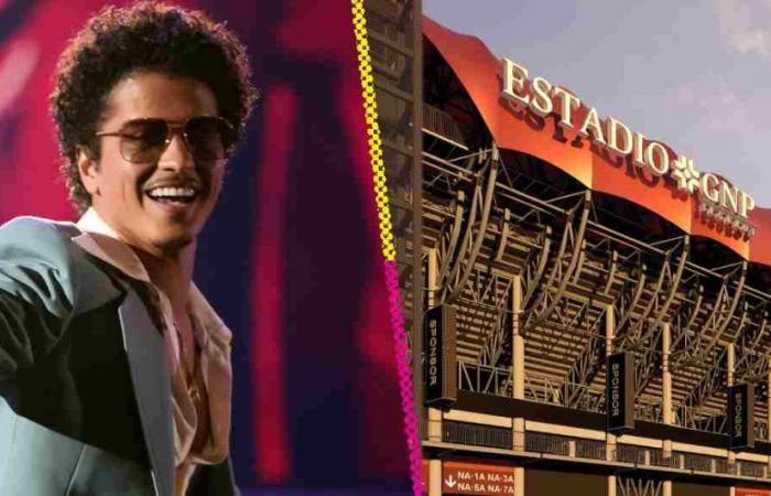 Bruno Mars announces concert in Mexico to inaugurate the GNP Seguros Stadium