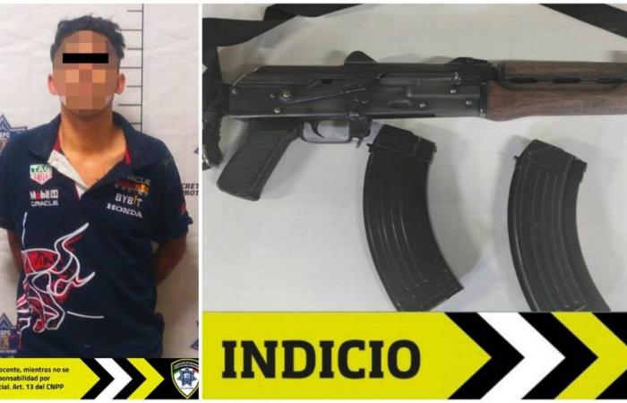 A man was arrested with a “goat horn” in the Industrial Zone in SLP – El Sol de San Luis