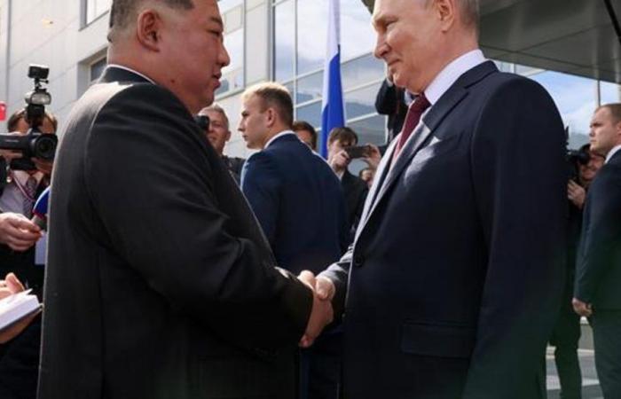 Putin meets with Kim Jong-un in North Korea for the first time in 24 years