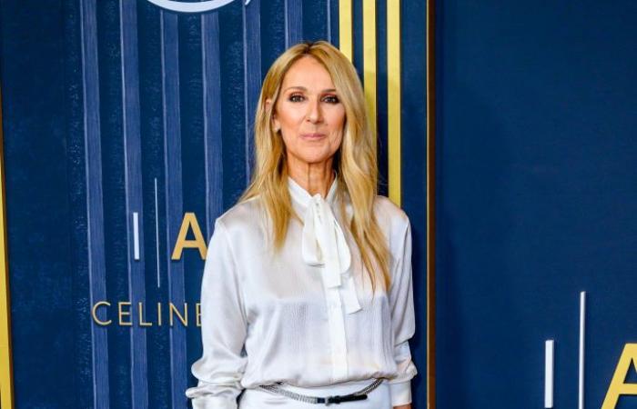 Céline Dion makes a spectacular comeback after her serious illness with a white shirt and satin skirt