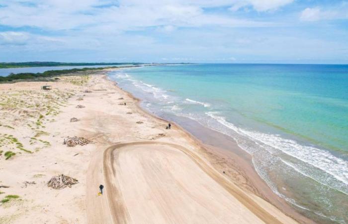 The time has come for construction work on one of the most beautiful rural beaches in the world