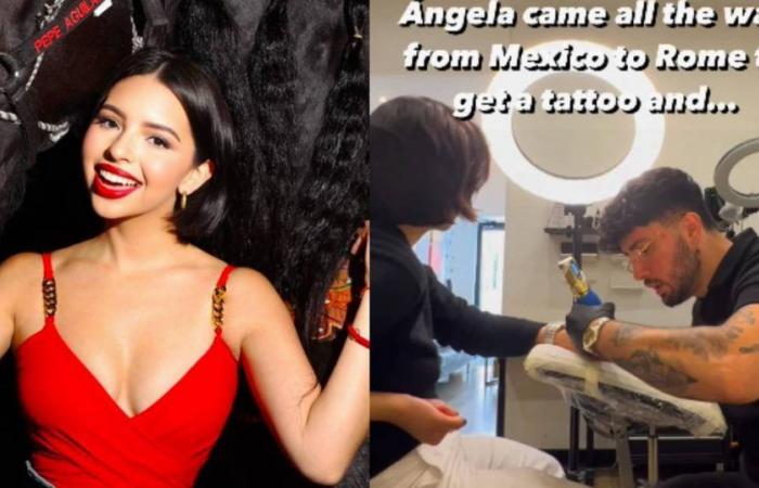 Ángela Aguilar shows off the tattoo of her relationship with Christian Nodal – El Financiero