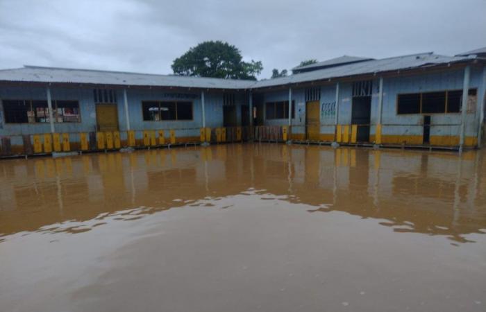 Riosucio, Chocó: families affected by rains