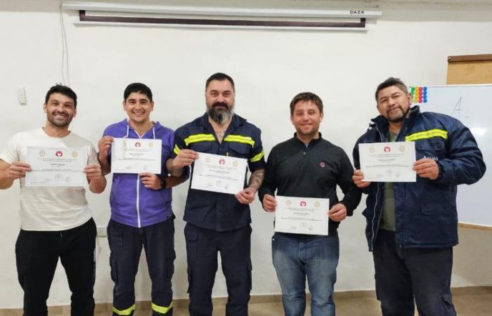 Aguas Rionegarinas operators were trained in CPR