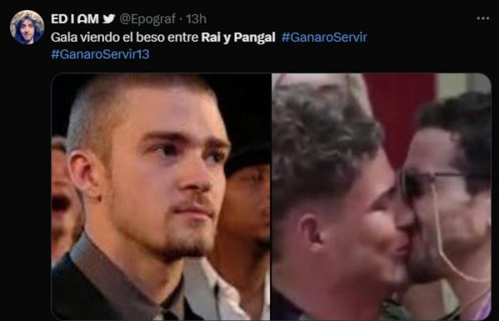 Pangal Andrade and Raimundo Cerda starred in an unexpected kiss in “Win ​​or Serve?” – Publimetro Chile