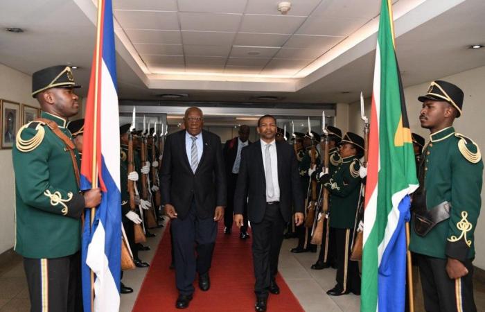 Valdés Mesa in South Africa for the investiture of Cyril Ramaphosa (+ Photos) – Juventud Rebelde