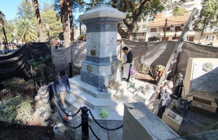 For Flag Day, the monument to General Manuel Belgrano is being renovated – News
