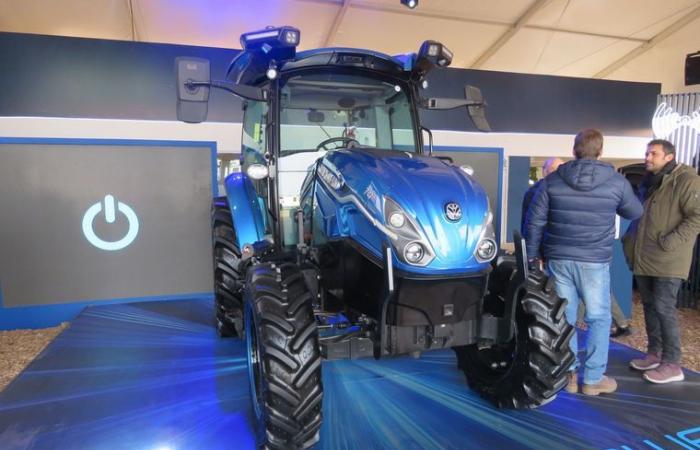 They presented a 100% electric tractor – Agroactiva 2024 – El Campo Hoy