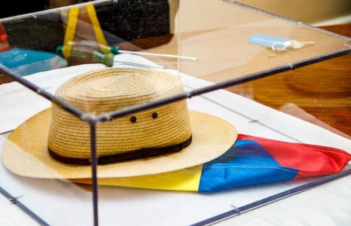 Carlos Pizarro’s hat is recognized as Cultural Heritage of the Nation