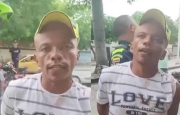 the response of a man accused of stabbing another in a jealous attack in a restaurant in Santa Marta – Publimetro Colombia