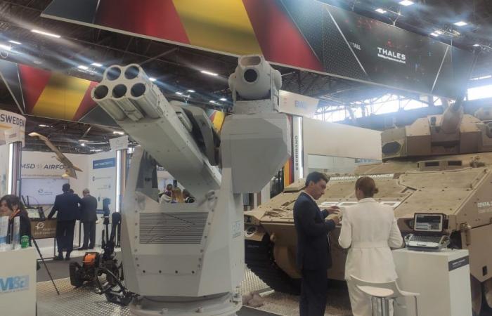 Sentinel Rocket, the new rocket launcher from Escribano and Thales for naval and land defense against drones