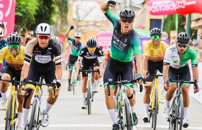 Alejandro Osorio achieved his third victory in the Vuelta a Colombia 2024 in Buga – Colombian Cycling Federation