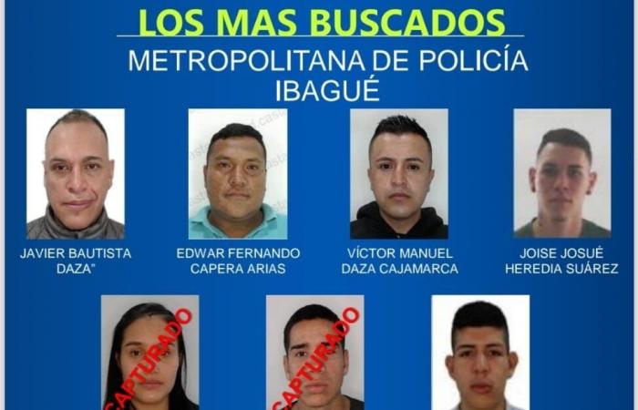 Mayor’s Office and Police publish the flyer with the most wanted criminals in Ibagué