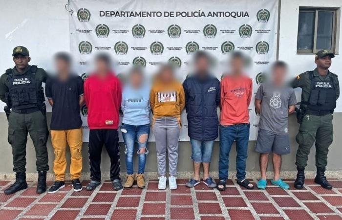 47 people have been captured for extortion in Antioquia during 2024