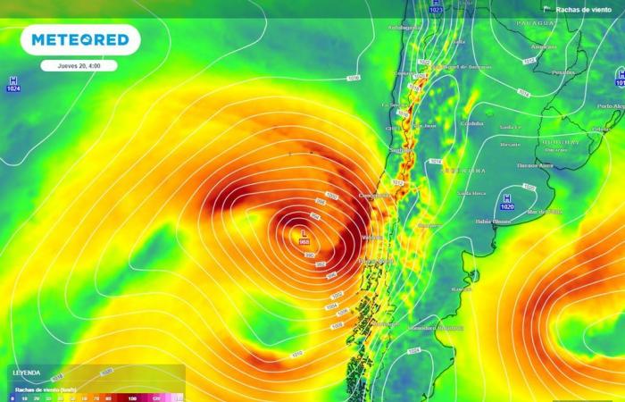 Tomorrow the storms return to these regions of Chile: Meteored updates its forecast