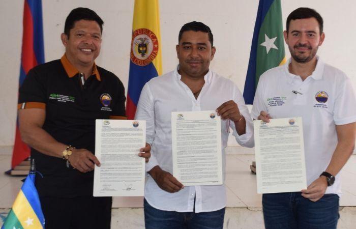 Mayor of Concordia and rector of Unimagdalena sign ‘Talento Magdalena’ agreement